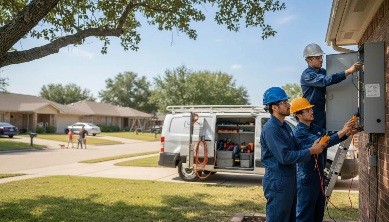 Certified electrician providing emergency electrical services in Geneva, ID